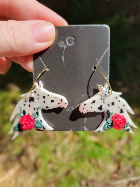 Appaloosa Earrings *Black*