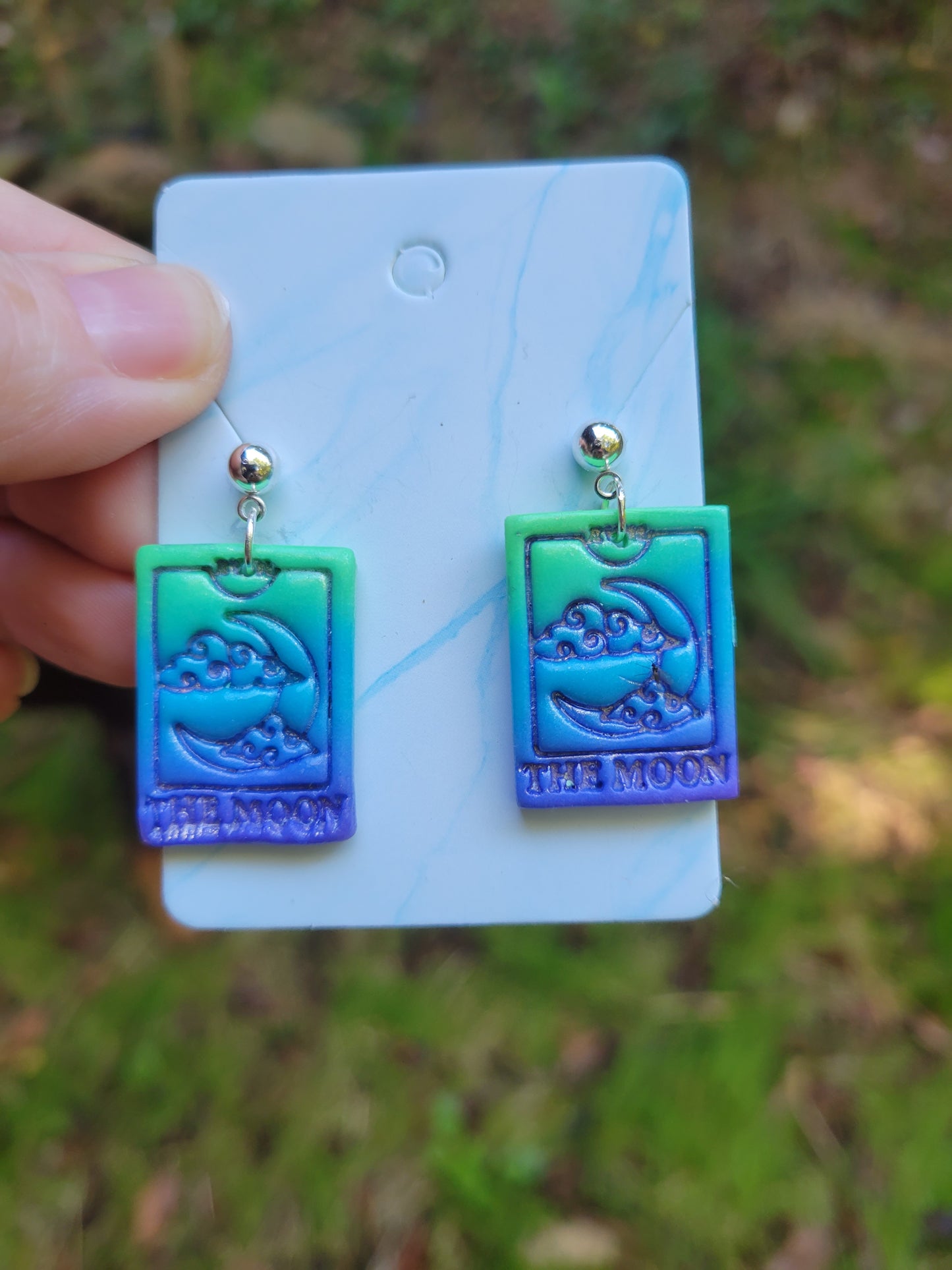 The Moon Tarot Earrings